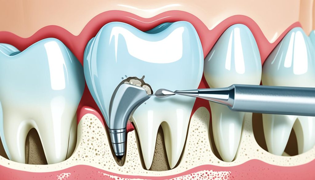 zabezpieczenie zęba po wypadnięciu plomby