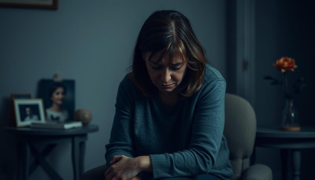 objawy depresji po stracie partnera